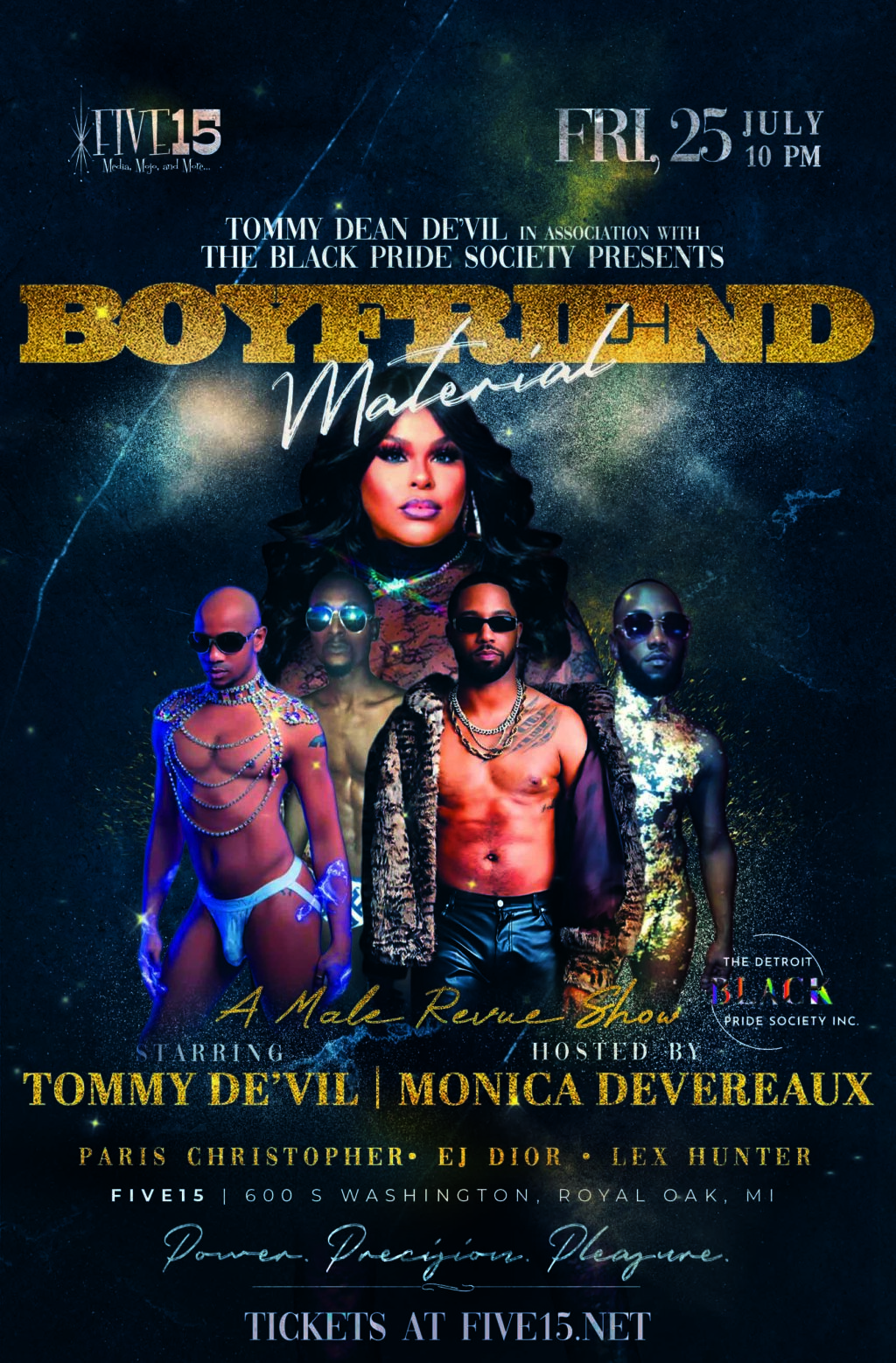 Boyfriend Material – Male Revue
