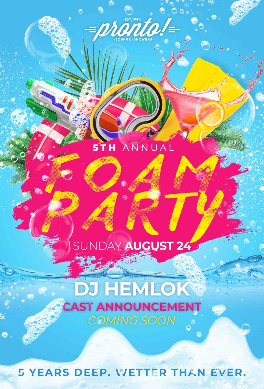 5th Annual Foam Party