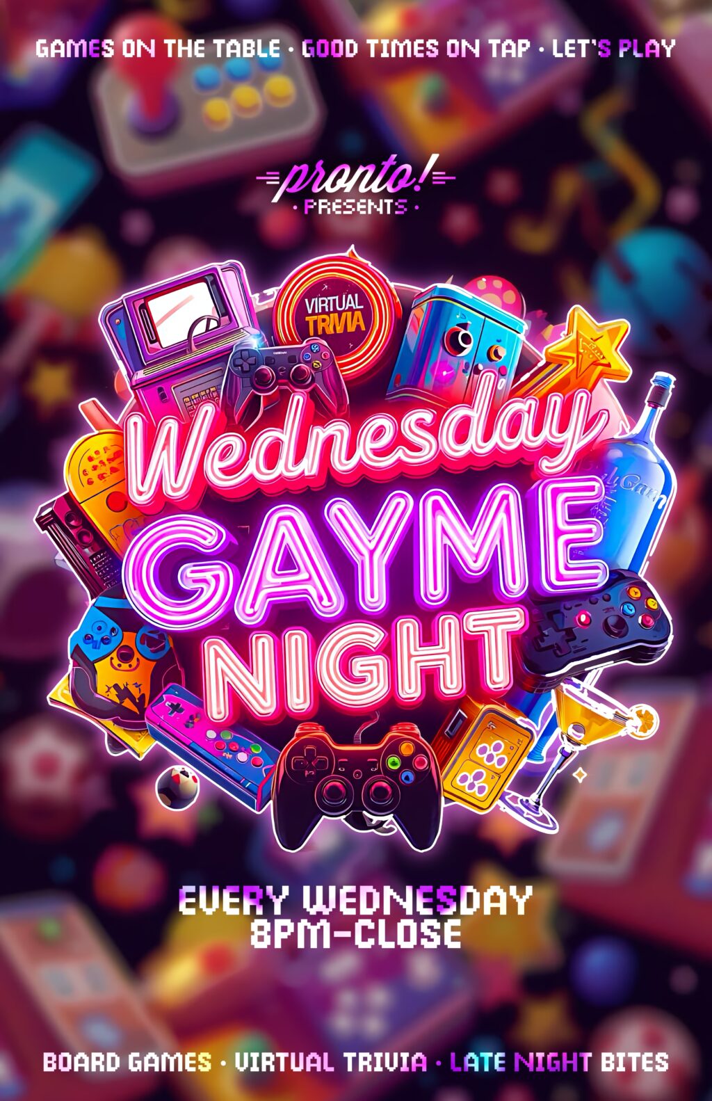 Wednesday GAYME Night