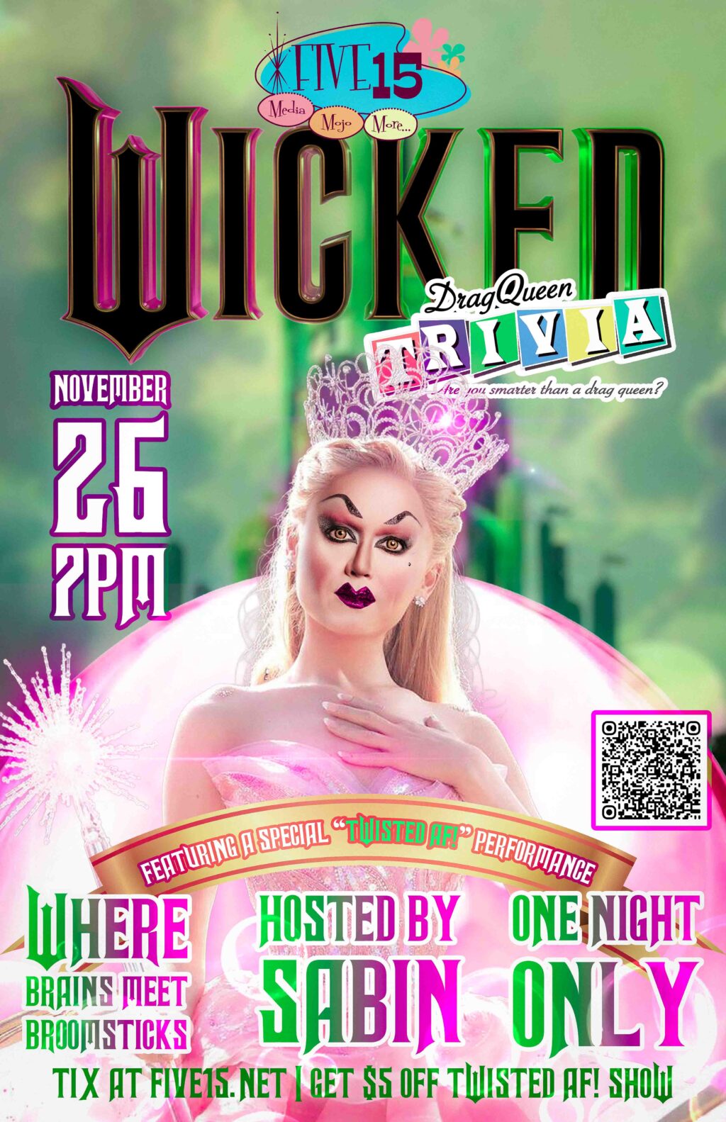Wicked Drag Queen Trivia Special Edition!